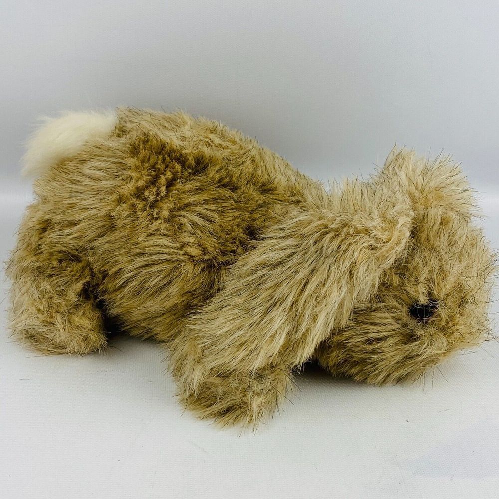 Vintage Dakin Fuzzy Bunny‎ Hand Puppet Plush 1983 12" Rabbit Floppy Ears
